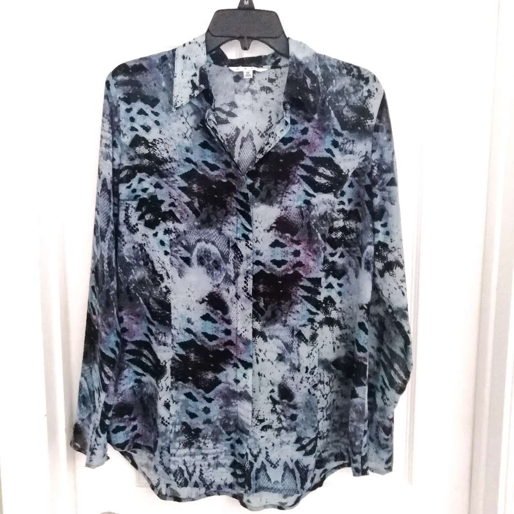 Cabi blouse (snake print)
